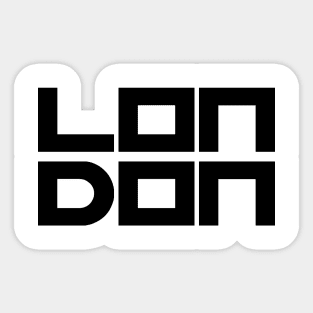 LONDON Sticker